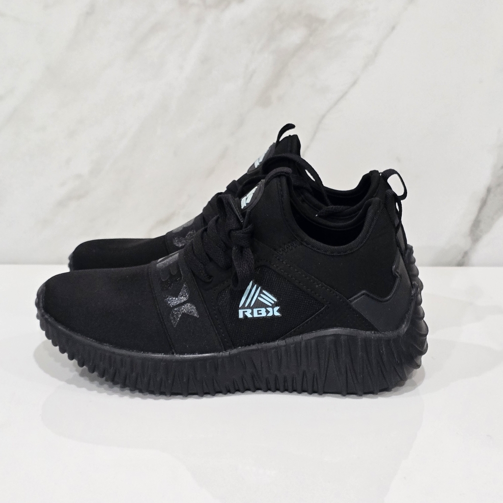 Reebok Rbx Black Active Wear Sneakers Unisex Size 6